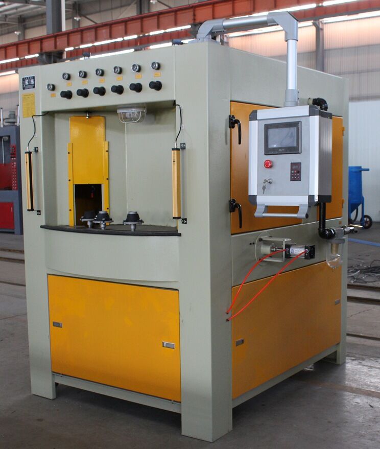 轉(zhuǎn)盤式自動噴砂機(jī)/行星式轉(zhuǎn)臺噴砂機(jī)，轉(zhuǎn)盤式自動噴砂機(jī)